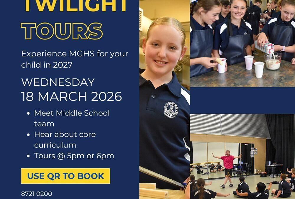 Twilight Tours – Share the MGHS Experience!